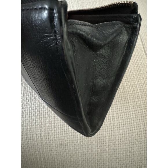 Paul Smith Fold Wallet Zipper Mini Leather Genuine Black - Picture 10 of 13